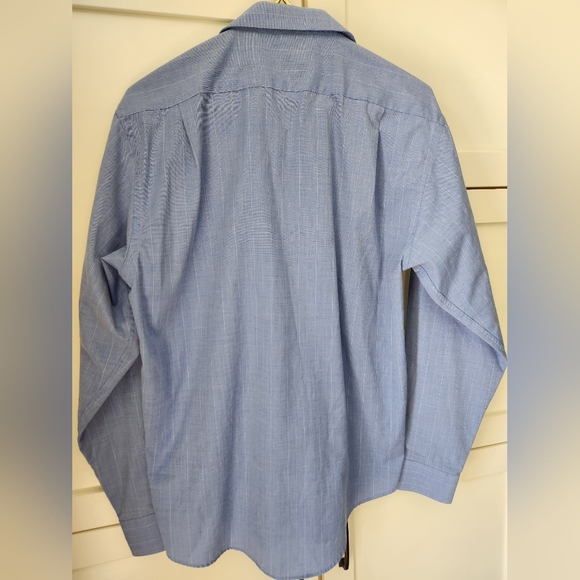 🔹️Givenchy - Blue Dress Shirt - Size 16 - Picture 9 of 11